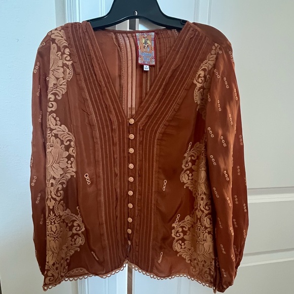 Johnny Was Bellamo Darcy Blouse - Picture 1 of 11